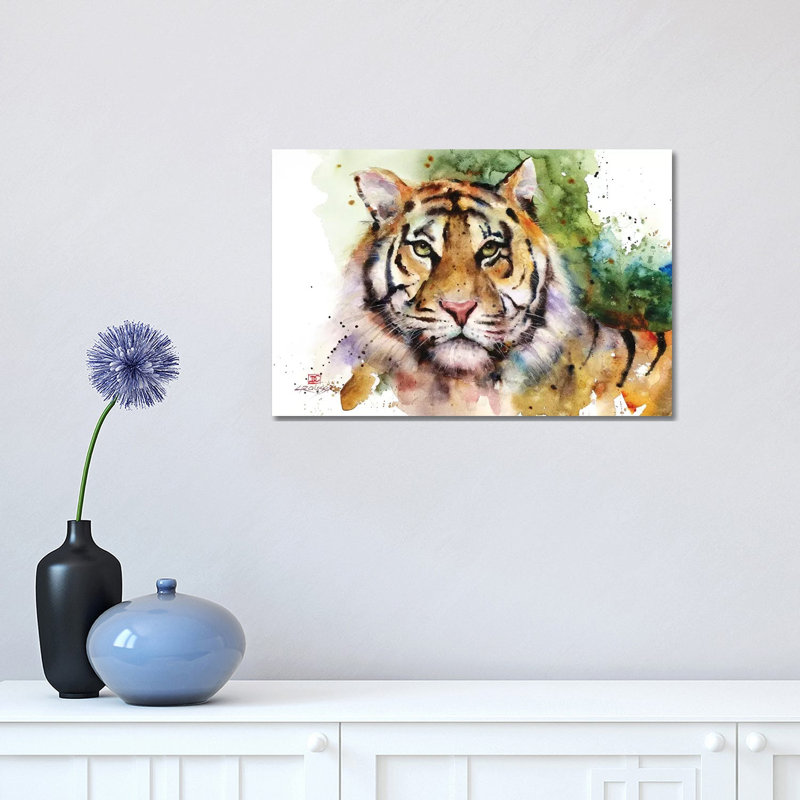 Majestic by Dean Crouser - Floater Frame Painting on Canvas, 101.6 cm H x 66.04 cm W x 3.175 cm D, Wrapped Canvas