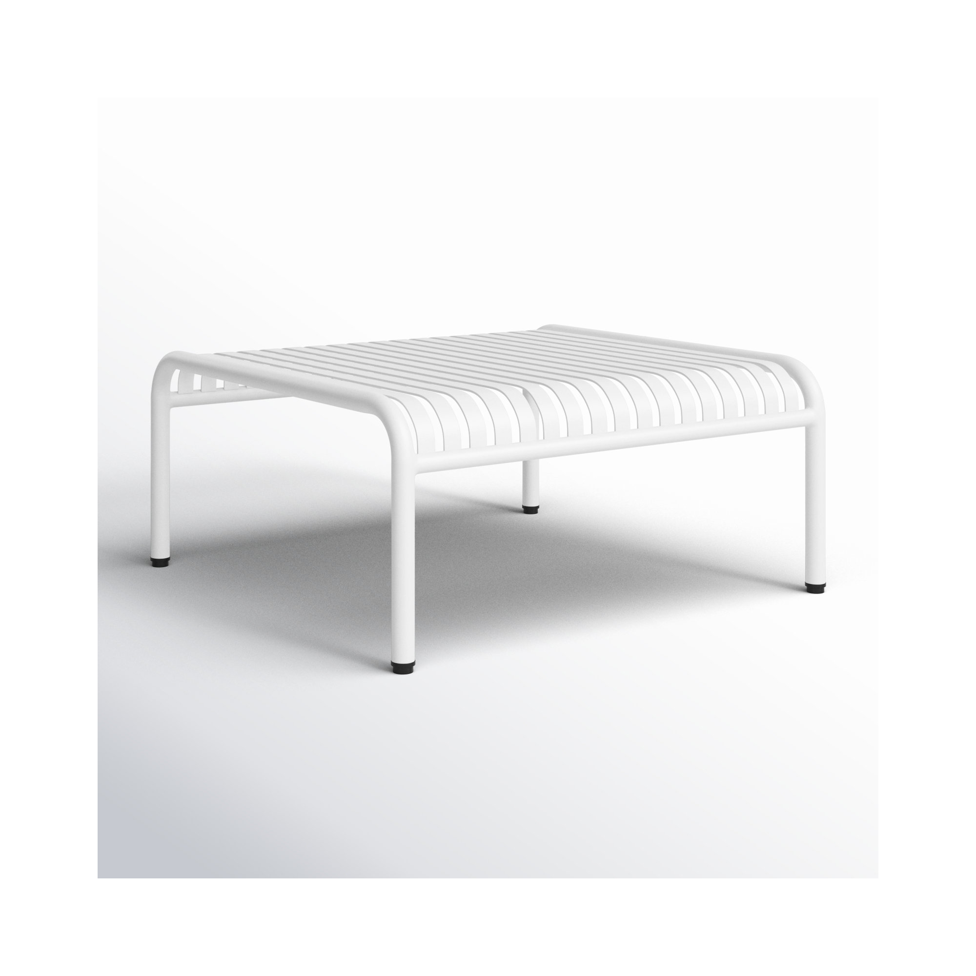 Winchester Outdoor Patio Coffee Table, White