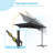 98.4'' Lighted Cantilever Umbrella-110694934