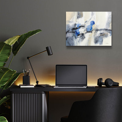 'Sapphire Sky' by Silvia Vassileva Acrylic Glass Wall Art