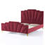 Structure de lit en flanelle Glam Classic-1443950574-1443950572