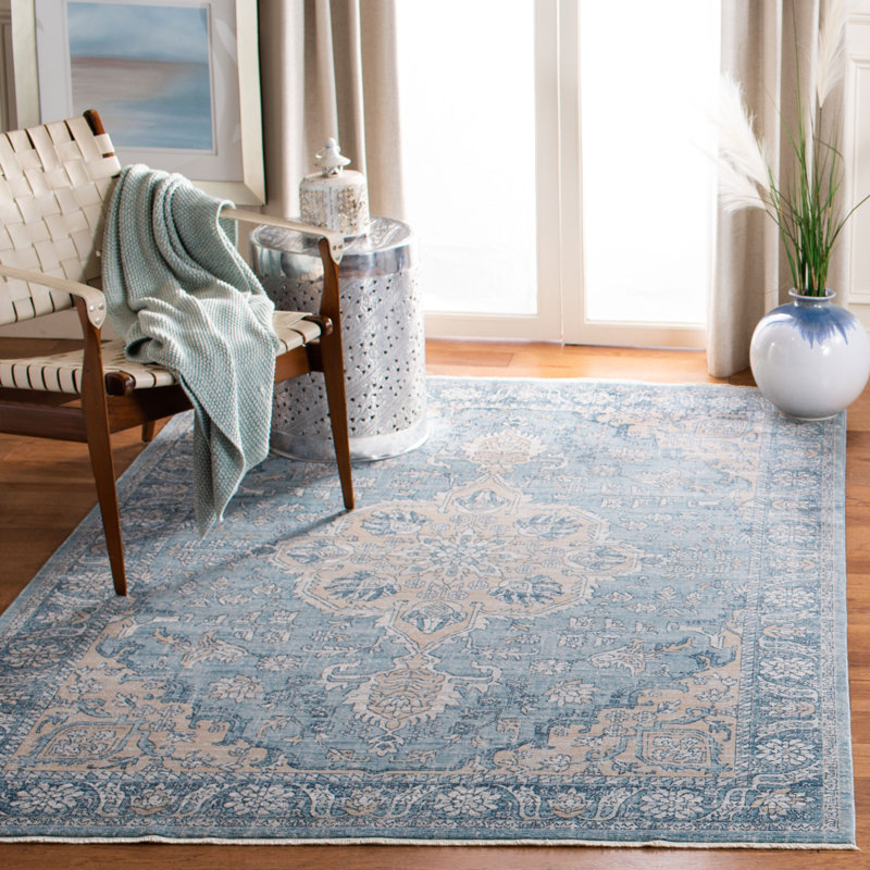 Rumsey Performance Oriental Rug, Rectangle 8' x 10'