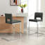 Tabouret de comptoir rembourré 26 po Daco-1849257113-1849257112