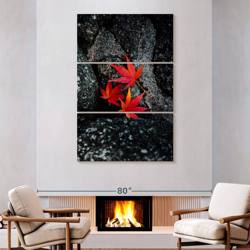 Harnek Pop Fallen Leaves, H 74 po x l 48 po
