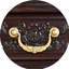 Armoire à chaussures rétro de grande capacité de style chinois