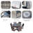 Talene 6 - Person Patio Dining Set Umbrella Hole Included Round Table with Cushions Included-2093616220
