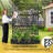 Metal Planter Box with Trellis, Freestanding Raised Garden Bed with Drainage Hole, Sturdy Trellis Planter Box for Patio, Balcony, or Deck-1907354281-1907354282