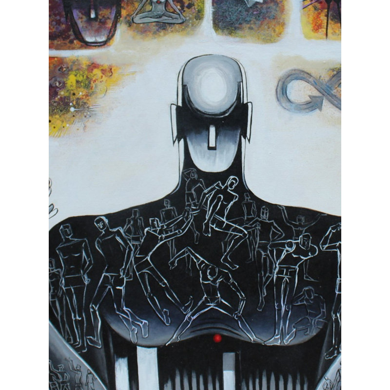 My My Heavenly Bliss, peinture | Acrylique sur toile | Par Pradeepta Kishore Das