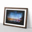 The London Eye & Thames River - Single Picture Frame Print on MDF-56863799-56863805