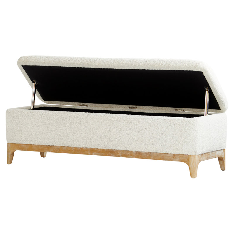 Diascia Velvet Upholstered Storage Bench