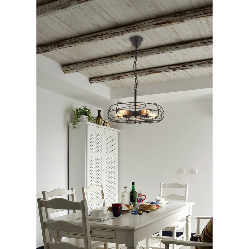 Kircher 5 - Light Lantern Chandelier