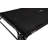 Disc-O-Bed Single Cot, Portable Sleep Solution for Tents, Cabins, Black, 2XL