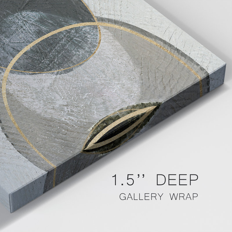 River Rock II-Gallery Wrapped Canvas, 8" H x 8" W x 1.5" D
