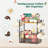 2 Tier Coffee Bar Organizer Countertop Station Shelf For Home Office, Multi-Functional Coffee Mug Cup Holder Stand, Accessory Storage Rack With 12 Hooks, Space-Saving Coffee Nook Enhancer
