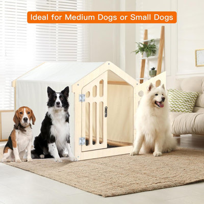 Niche pour chien d'intérieur pour petits et moyens chiens