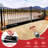 Automated Steel Dual Swing Driveway Gate and Gate Opener Complete Kit – PARIS Style-72610541