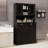 Two-Compartment Laundry Basket Cabinet