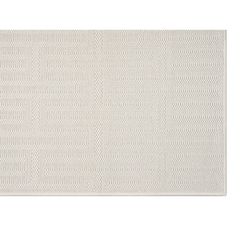 Geometric Indoor / Outdoor Rug, Rectangle 4' x 6'