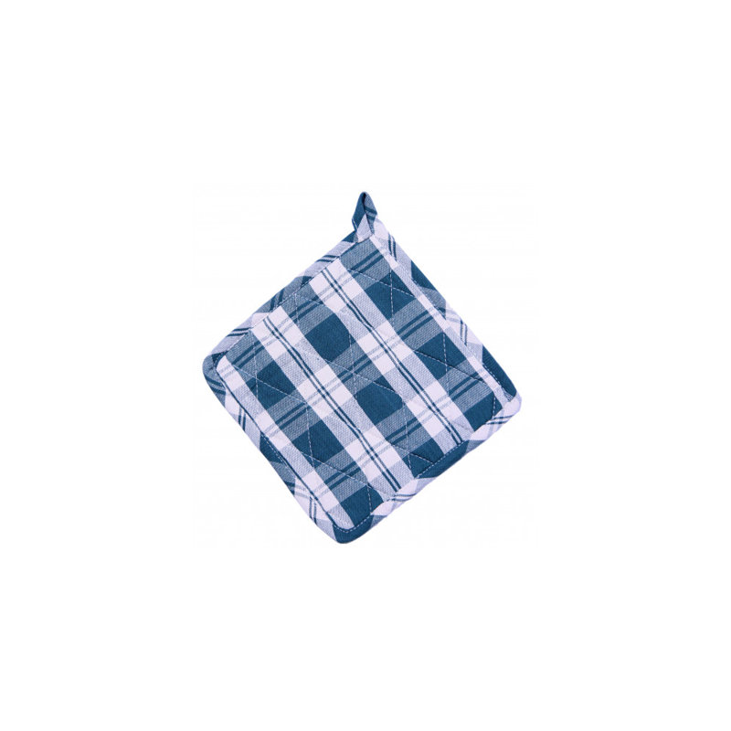 August Grove® Lovitz Plaid Potholder Set, Green
