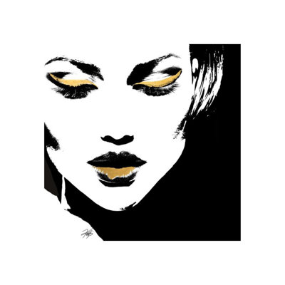 Glam Rock VII par Kelli Ellis - peinture sur toile
