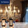 CA11E26 Led Candelabra Bulbs, Dimmable Led Chandelier Light Bulbs, 40w Equivalent, 2200k Warm White Light, 330lm, Amber Glass Finishing, 6 Pack