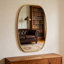 Miroir de salle de bain ovale-745992647