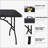 6Ft Portable Folding Table, High Load Bearing, Waterproof And Durable For Camping, Picnics, And Parties-654818846-654818843