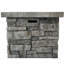 Foyer gris 40 000 - 30 po. Construction. Rehaussez l'ambiance de votre patio et de votre jardin 30 po en gris. Pour l'extérieur. Haut