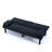 67-Inch Pvc Multi-Functional Sofa Bed With A Foldable And Cup Holder-2065815157