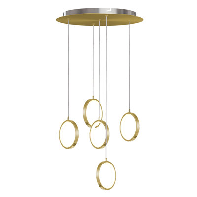 Lauri 5 - Light LED Cluster Pendant