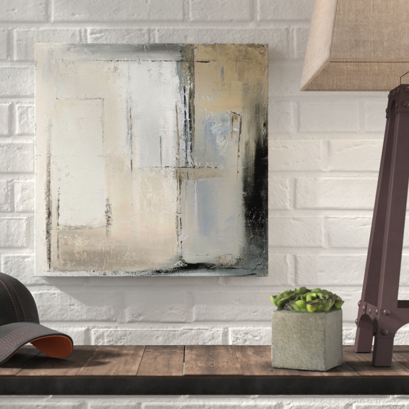 « winter crépuscule ii », reproduction de peinture à l’acrylique sur toile, H 24 po x l 24 po x P 1 po