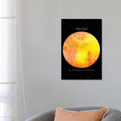 The Sun by Terry Fan - Wrapped Canvas Gallery-Wrapped Canvas Giclée