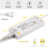 Flexible Gooseneck Bedside Reading Light Brightness Adjustable With Usb/Type-C Charging Ports, Etl-Listed Led Driver-22850422