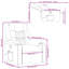 Fauteuil inclinable de massage Vidaxl noir-97814435-128717595