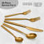 Ensemble de couverts 20 pièces, couverts pour 4 personnes, couverts en acier inoxydable de qualité alimentaire, ensembles d'ustensiles pour la maison, fini satiné poli-88075869