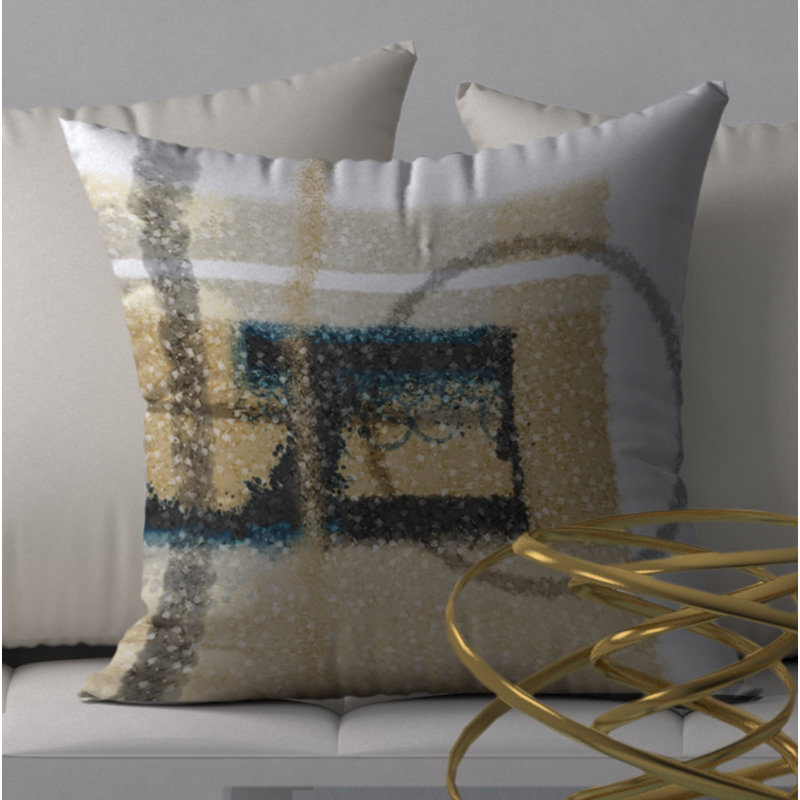 Housse de coussin décorative carrée Debonair Luscious, 20 po X 20 po
