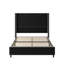 Base de lit tapissier à oreilles avec tête de lit 61 po Plainfield-872693233-872693232