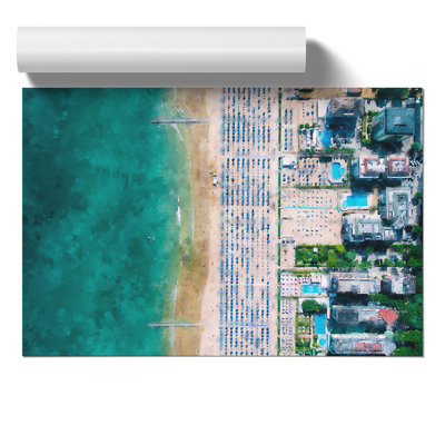 Lido Di Jesolo In Italy - No Frame Print
