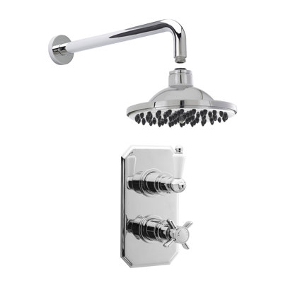 Thermostatic Shower with Fixed Shower Head