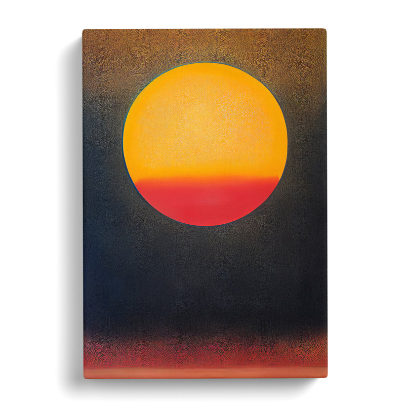 Contemporary Sun Vol.2 - Wrapped Canvas, 76cm H x 50cm W x 3cm D