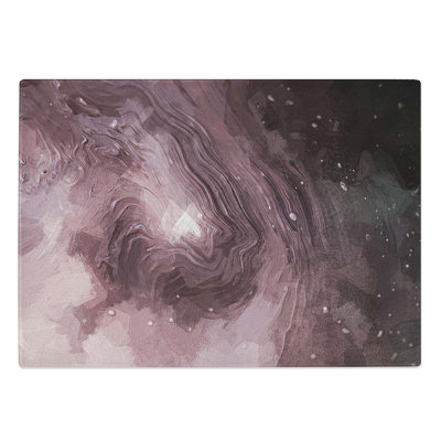 Tempered Glass Swirling Passions Chopping Board