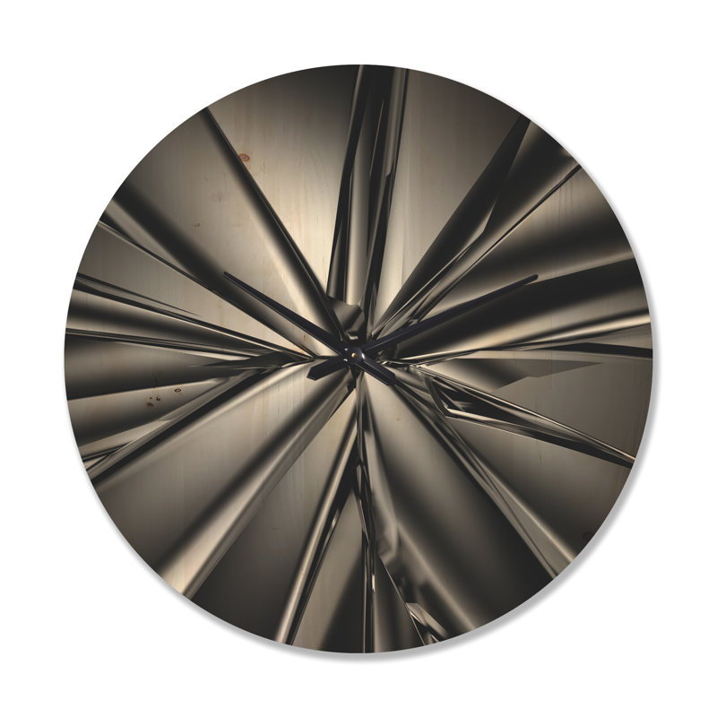 Horloge murale Futuristic Crystal, Très grand