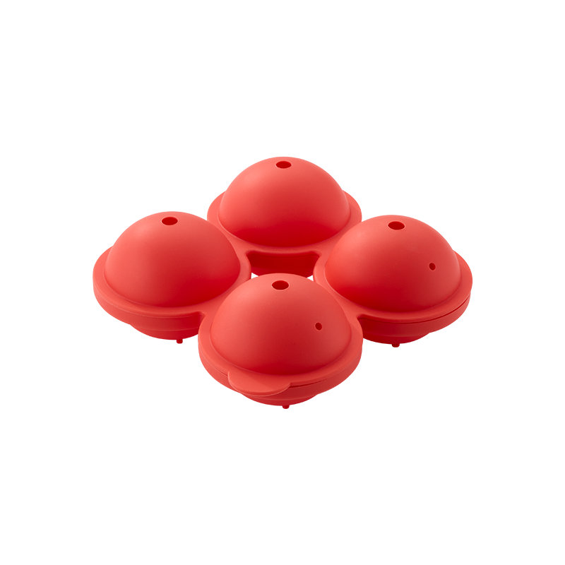 Judge Silicone, Round Ice Cube Mould, Berry