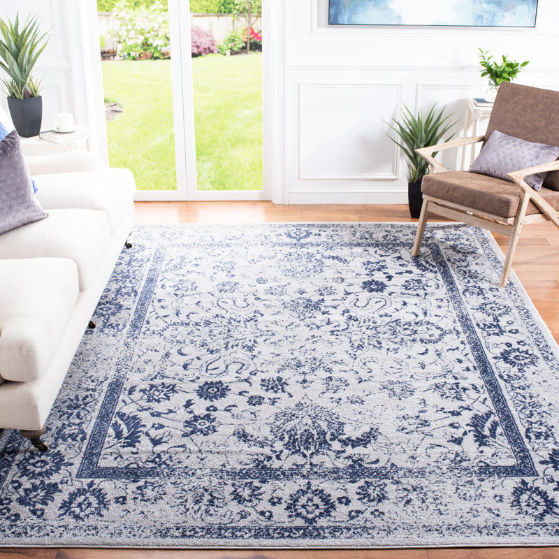 Croyl Performance Floral Rug, Rectangle 8' x 10'