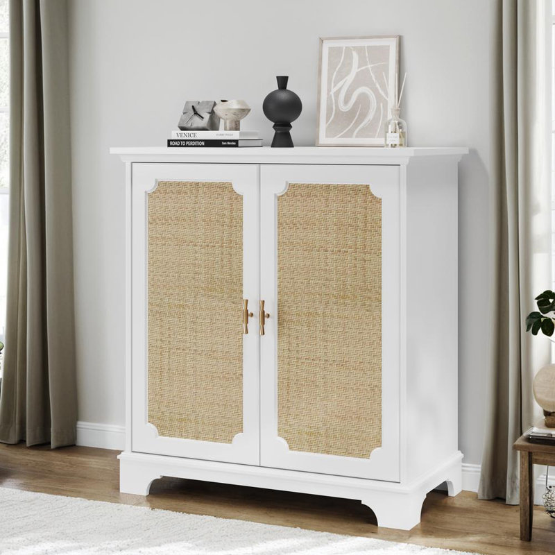 Sideboard Buffet Cabinet (White)