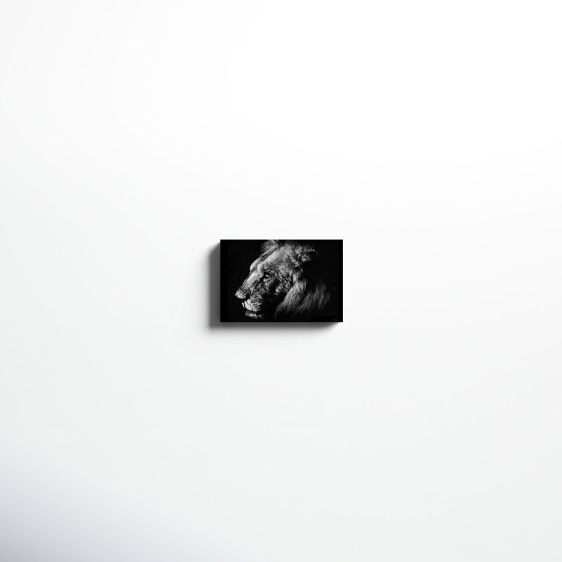 «Wildlife Scratchboard I», impression sur toile, H 8 po x l 12 po