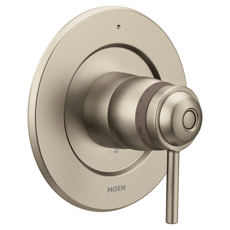Align ExactTemp Tub/Shower Trim Kit without Valve, Brushed Nickel