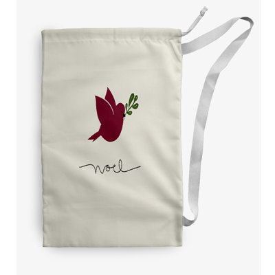 Sac à linge Noel Bird Christmas