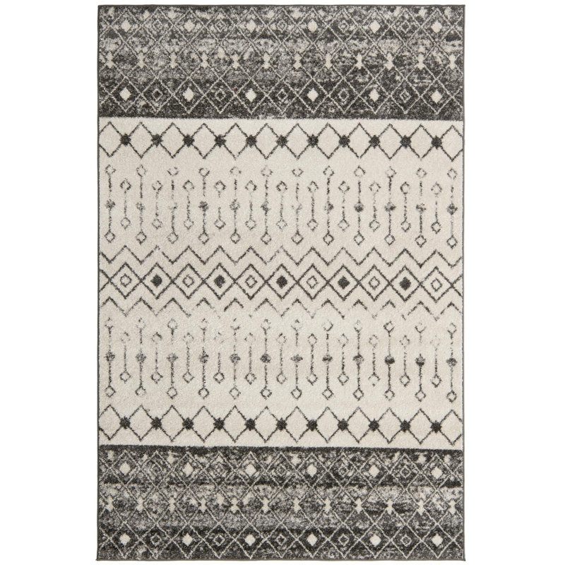 Abstract Indoor Rug, Rectangle 6' x 9'
