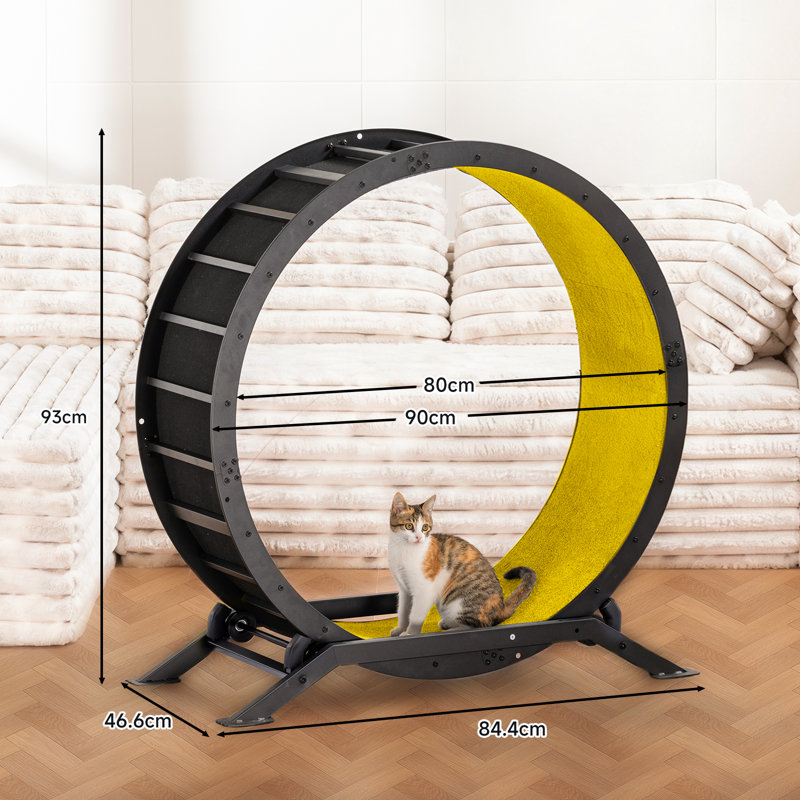 93cm H Cat Tree, Yellow